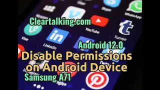 How to Disable Permissions in Android? #Android #disabled #privacy