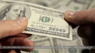 Money validation. Close-up shot