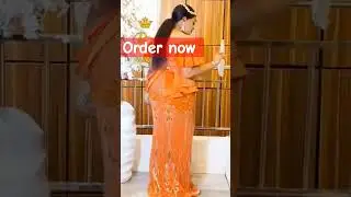 Orange is a rave #shopping #glamour #plussize #boutique #stylish #weddingdress #viralvideo #shorts