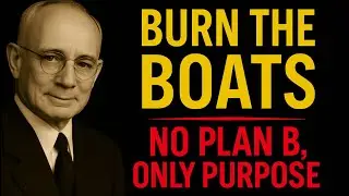 Burn the Boats &ndash; No Plan B, Only Purpose | Napoleon Hill Motivational Speech