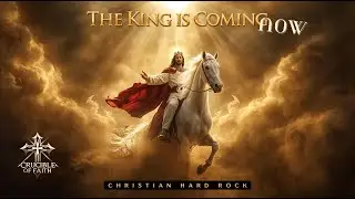 THE KING IS COMING NOW | Christian Hard Rock Anthem | Jesus Is Coming | Faith Rock