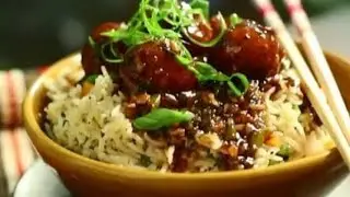 Chinese Combo Special: Manchurian Gravy aur Fried Rice✨💓||#cookwithsanu #trendingshorts #easyrecipe 