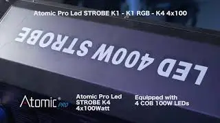 LED Strobe 1000 Watt by Atomic Pro - STROBEK1 & STROBEK1RGB