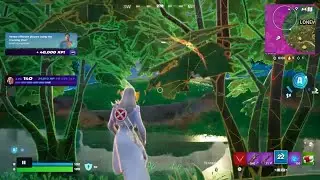 Reveal Different Players Using The Tracking Visor Fortnite Superman Training Montage Quest