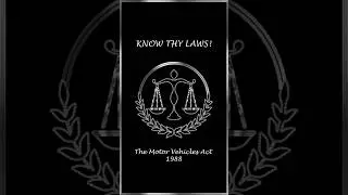 The Motor Vehicles Act, 1988 - 37 #aibe #bci #bareact