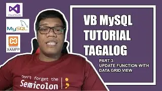 VB MySQL Tutorial Tagalog (Update Function with DataGridView)