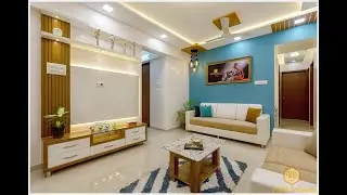 Classic & Clean 2 BHK Interior Design I Moshi, PCMC I Modern, Stylish, Unique & Cost-effective