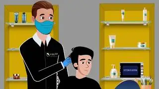 Safe Salon Service post COVID,19 at PonyUp Salon.