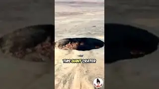 Discover the secret of the burning crater in the desert