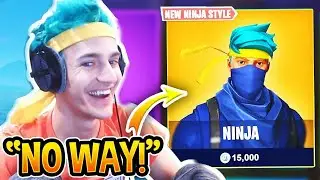 Ninja is getting his custom Skin|Stream HIGHLIGHTS