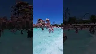 Самый красивый волновой бассейн в аквапарке!