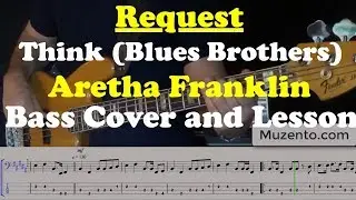 Think (Blues Bros) - Bass Cover and Lesson - Request