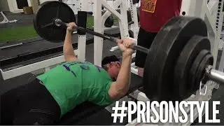 RAW HEAVY BENCH WORKOUT (WARNING: Prison Style)