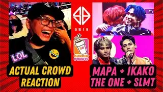 Crowd REACTION: SB19 Mapa + Ikako + The One + SLMT + Blue Ocean + KILIG Dunkin Presents SB19 Concert