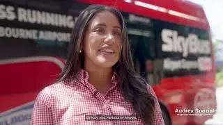 All aboard the SkyBus Sunshine Express