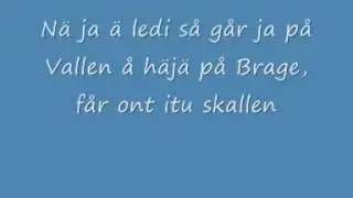 Bengt Pegefelt - Köppäbävisan Fån't ja en körv så huppä ja i älva
