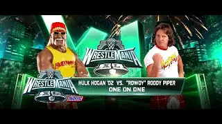 Hulk Hogan vs Rowdy Roddy Piper   Wrestlevania