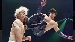 「OZAWAが王者に水かけ稲村激怒の大騒動！」#稲村愛輝 #GHCヘビー級 #日本武道館