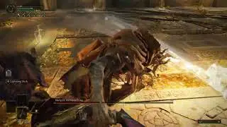 Elden Ring - Morgott vs Dismounter + Lightning Slash [Solo,RL1,NoShackle,NoDmg,v1.08.1]