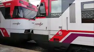 CIRCULACIONES DE TRENES DE CERCANIAS UT 446-001 DE RENFE