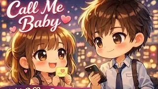Call Me Baby Mv Lyrics| Chibi Office Meet-Cute Night Romance Animated