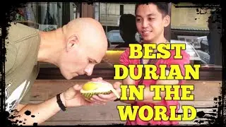 First Time Eating DURIAN 🇲🇾 Malaysia's Musang King