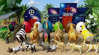Wadidau ‼️ Koleksi Kerbau, Sapi  & Traktor Paling Menakjubkan 🐮 | Diorama Terbaru yang | Falak Toys