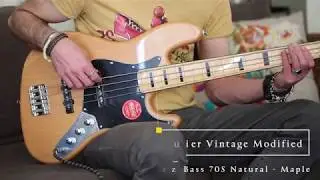 Squier Vintage Modified Jazz Bass. Fender Rumble 25 Bass Amp