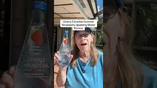 Обзор газированной воды Clearly Canadian Summer Strawberry #газированнаявода #обзорыеды