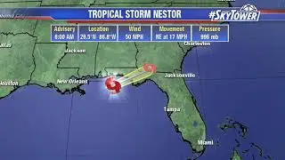 Tropical weather forecast & Nestor update: Oct. 19, 2019