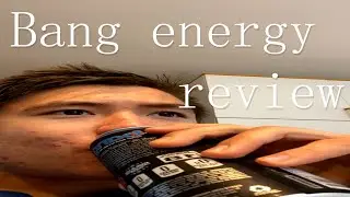 Blue Razz Bang Energy Drink Review