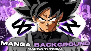 CapCut PC | Manga Background making like Me Tutorial