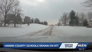 Hardin County Schools remain on NTI as snow lingers