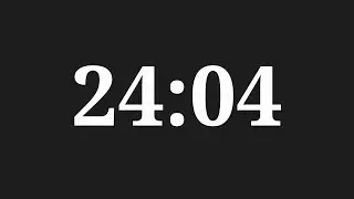 24 Minutes 4 Seconds Timer