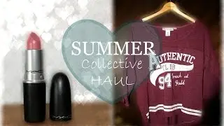 COLLECTIVE SUMMER HAUL ✿ | MAC, H&M, Vero Moda, m.m.