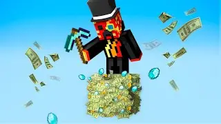 Minecraft, но есть один блок &laquo;МИЛЛИАРДЕР&raquo;