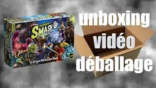 Smash Up! la grosse bo&icirc;te de geek unboxing
