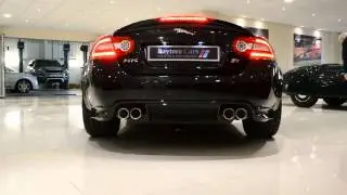 Jaguar XKR 5.0 Supercharged V8 - LOUD Start-up and Rev's
