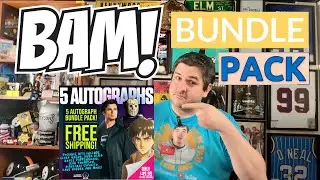 BAM! Box 5 Autograph Bundle Pack - Let's Open It Up!