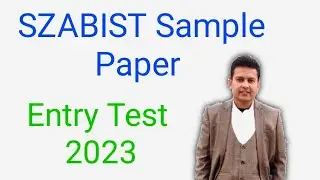 English Section of SZABIST Entry test 2025 LLB Admissions 2025 in SZABIST Sample Paper