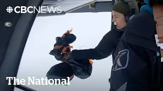 #TheMoment a pilot delivered frozen turkeys by plane in Alaska