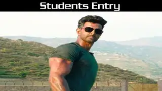 Students Entry on Bollywood Style || Entry of School Students on bollwood songs