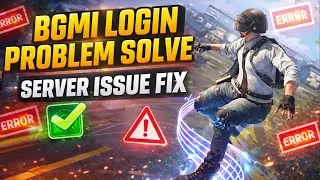 🚨 BGMI Server Issue Fix | Login Error SOLVED!@scarislive91 #BGMI #BGMILoginProblem #BGMIError 