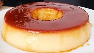 PUDIM DE PÃO, SEM LEITE CONDENSADO E SEM FORNO!