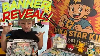 🎉 NEW Pika Star Kid Banner Reveal! | Mini Tin Pok&eacute;mon Pack Opening & Giveaway Update! 🔥