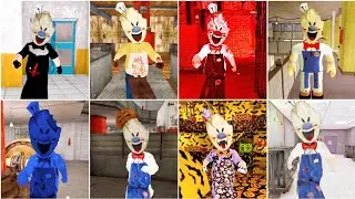 Ice Scream 5 All Mods Rod Jumpscare | Ice Scream 5