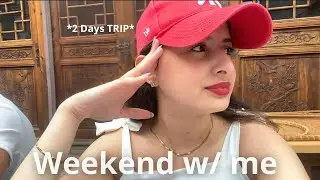 دوزو معايا الويك اند 🌸|   weekend w/ me (🇨🇳 Hidden gems) 