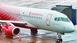 Зимний полет на Сухой Суперджет 100 из Москвы в Питер | Красивый отель в Питере