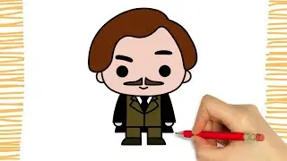 How To Draw a REMUS LUPIN I HARRY POTTER I EASY