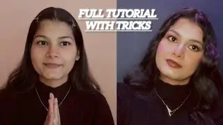 Glam makeup look full tutorial for beginners |step by step |